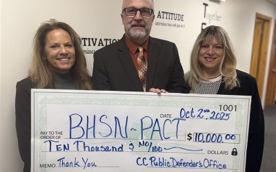 PACT Program Receives Grant from the Clinton County Public Defender’s Office