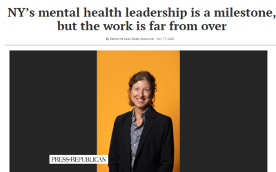 NY’s Mental Health Leadership Is a Milestone, but the Work Is Far From Over