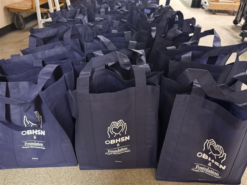 BHSN Works with The Foundation of CVPH to deliver “Together Totes” to the Community
